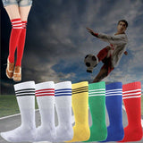 Darrahopens Women's Fashion > Socks & Hosiery Mens Womens Sports Breathable Tube Long High Socks Knee Warm Casual Footy Soccer, Black