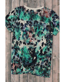 Darrahopens Women's Fashion > Tops & T-shirts Azura Exchange Leopard Print Graphic T-Shirt - M