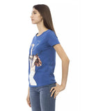 Darrahopens Women's Fashion > Tops & T-shirts Short Sleeve T-shirt with Front Print M Women