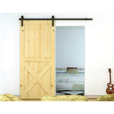 Darrahopens.com.au-1.8m Sliding Barn Door Hardware Heavy Duty Sturdy Kit