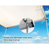 Darrahopens.com.au-1.4m x 2m Car Side Awning Roof