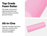 45 x 15cm Physio Yoga Pilates Foam Roller