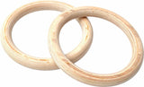 Wooden Gymnastic Rings Olympic Gym Strength Training