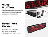 Digital Timer Interval Fitness Clock