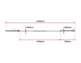 20kg Olympic Barbell (700lbs Rating)