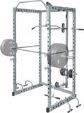 Power Rack Squat Cage Stands w Lat Pulldown Home Gym