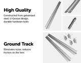 Sliding Gate Hardware Accessories Kit - 2m Track