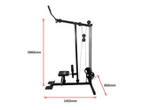 Lat PullDown Low Row Fitness Machine