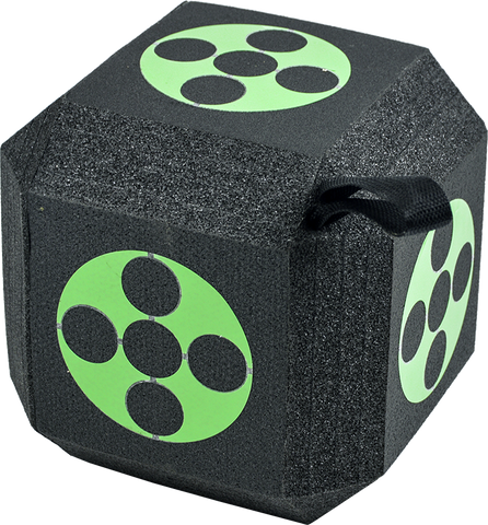 Archery 3D Dice Target Cube Reusable 18 Sides 23CM Self Healing XPE Foam Target