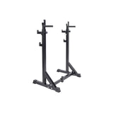 Commercial Squat Rack Adjustable Pair Fitness Exercise Weight Lifting Gym Barbell Stand