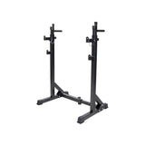 Commercial Squat Rack Adjustable Pair Fitness Exercise Weight Lifting Gym Barbell Stand