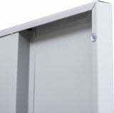 One-Door Office Gym Shed Clothing Locker Cabinet