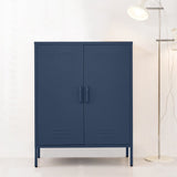 ArtissIn Buffet Sideboard Locker Metal Storage Cabinet - SWEETHEART Blue