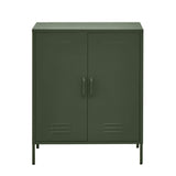 ArtissIn Buffet Sideboard Locker Metal Storage Cabinet - SWEETHEART Green