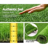 Primeturf Artificial Grass Fake Lawn Synthetic 2x5M Turf Plastic Plant 30mm