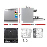 Devanti Benchtop Dishwasher 8 Place Setting