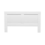 Artiss Bed Frame King Size Bed Head with Shelves Headboard Bedhead Base White