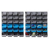 Giantz 48 Bin Wall Mounted Rack Storage Organiser