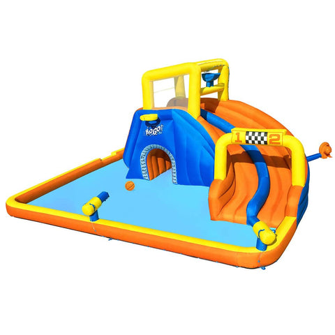 Bestway Inflatable Water Slide Jumping Castle Double Slides for Pool Playground