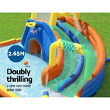 Bestway Inflatable Water Slide Jumping Castle Double Slides for Pool Playground