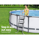 Bestway STEEL PRO MAX Frame Pool Above Ground Swimming Pools 15ft / 4.57m- 56439