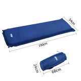 Weisshorn Single Size Self Inflating Matress - Blue