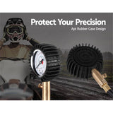 Giantz Tyre Deflater with Pressure Gauge Valve