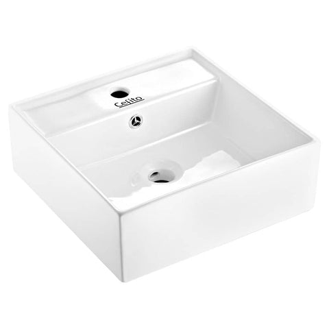 Cefito Ceramic Rectangle Sink Bowl - White