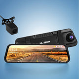 UL-tech 1080P Dash Camera 9.66" Front Rear View