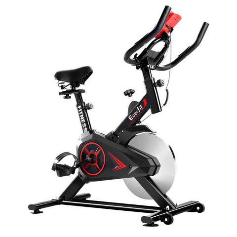 Everfit Spin Bike 10kg Flywheel Exercise Bike Fitness Workout Cycling