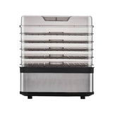 Devanti Food Dehydrator with 5 Trays - Silver