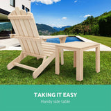 Gardeon Wooden Outdoor Side Beach Table