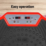 Everfit Vibration Machine Plate Platform Body Shaper Home Gym Fitness Red