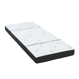 Giselle Bedding Portable Mattress Folding Foldable Foam Floor Bed Tri Fold 180cm