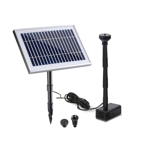 Gardeon Solar Pond Pump Powered Water Outdoor Submersible Fountains Filter 4.6FT