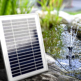 Gardeon Solar Pond Pump with Battery Kit Solar Powered Garden Water Fountain