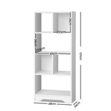 Artiss Display Shelf Bookcase Storage Cabinet Bookshelf Bookcase Home Office White