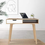 Artiss 2 Drawer Wood Computer Desk