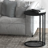 Artiss Coffee Table Side Table Laptop Desk Bedside Sofa Wooden Table Metal Frame