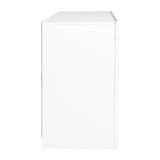 Artiss TV Cabinet Entertainment Unit Stand RGB LED Gloss Drawers 160cm White