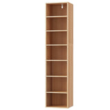 Artiss Bookshelf 7 Tiers MILO Pine