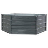 Greenfingers Garden Bed 2PCS 130X130X46CM Galvanised Steel Raised Planter