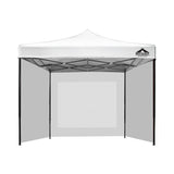 Instahut Gazebo Pop Up Marquee 3x3m Folding Wedding Tent Gazebos Shade White