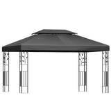 Instahut Gazebo 4x3m Party Marquee Outdoor Wedding Event Tent Iron Art Patio