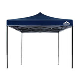 Instahut Gazebo Pop Up Marquee 3x3m Outdoor Tent Folding Wedding Gazebos Navy