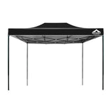 Instahut Gazebo Pop Up Marquee 3x4.5 Outdoor Wedding Gazebos Base Pod Kit Black