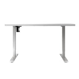 Artiss Electric Standing Desk Motorised Sit Stand Desks Table White 140cm