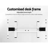 Artiss Standing Desk Electric Height Adjustable Sit Stand Desks White Black