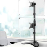 Artiss Monitor Arm Stand Dual Mount HD LED TV Bracket Holder Freestanding