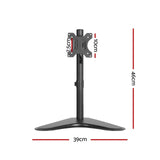 Artiss Monitor Arm Stand Single Black